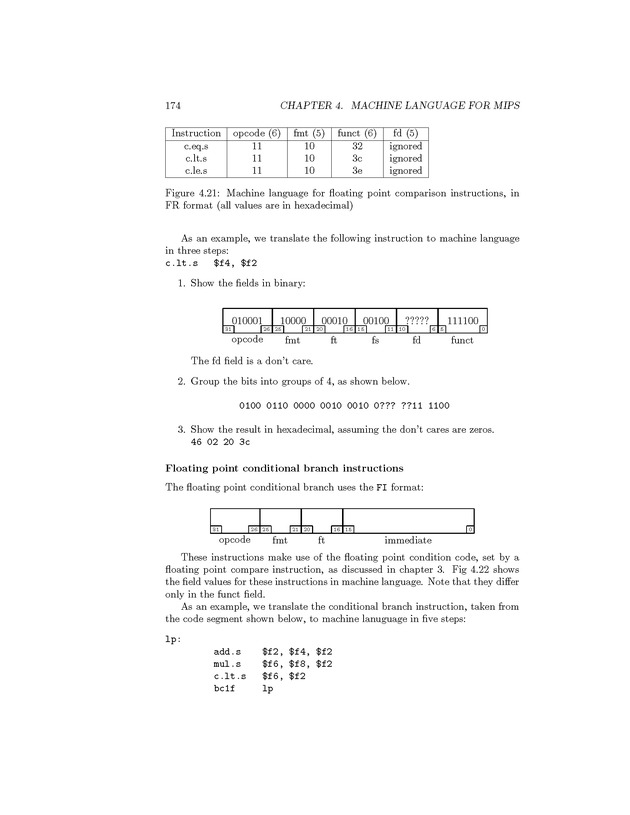 Computer Organization with MIPS - Page 174